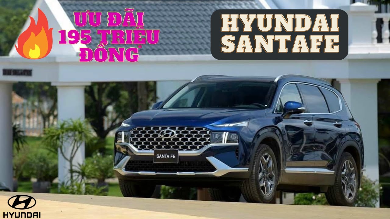 Giá xe Hyundai SantaFe 2023 mới nhất  tin khuyến mại 32023